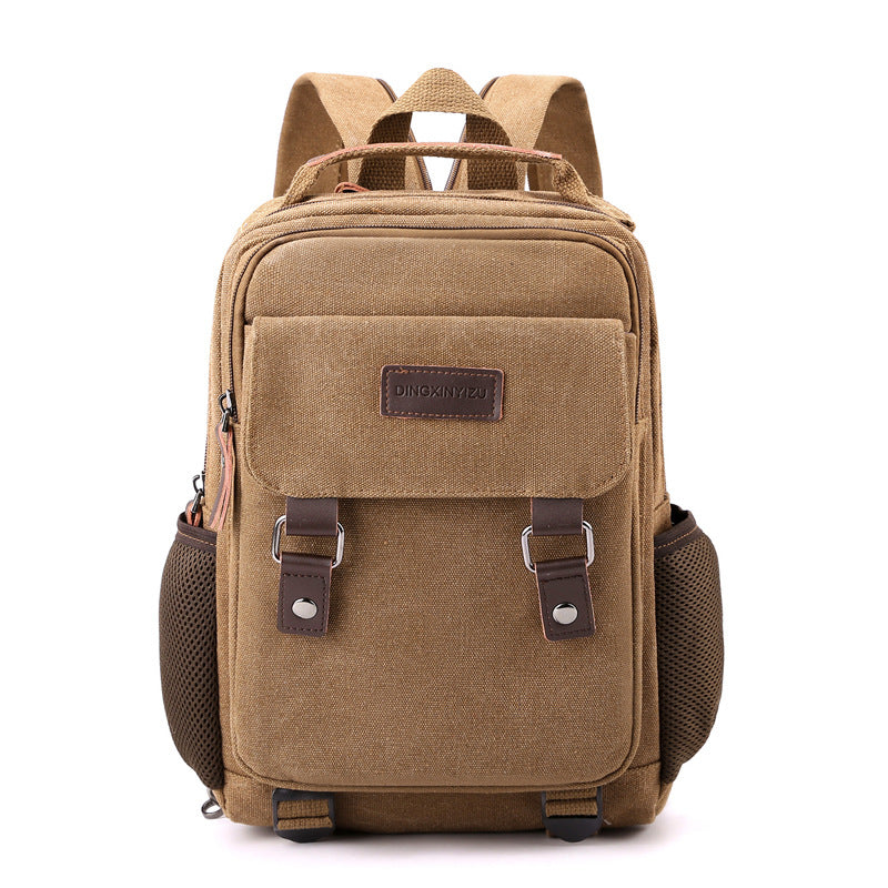 Retro Canvas Chest Bag