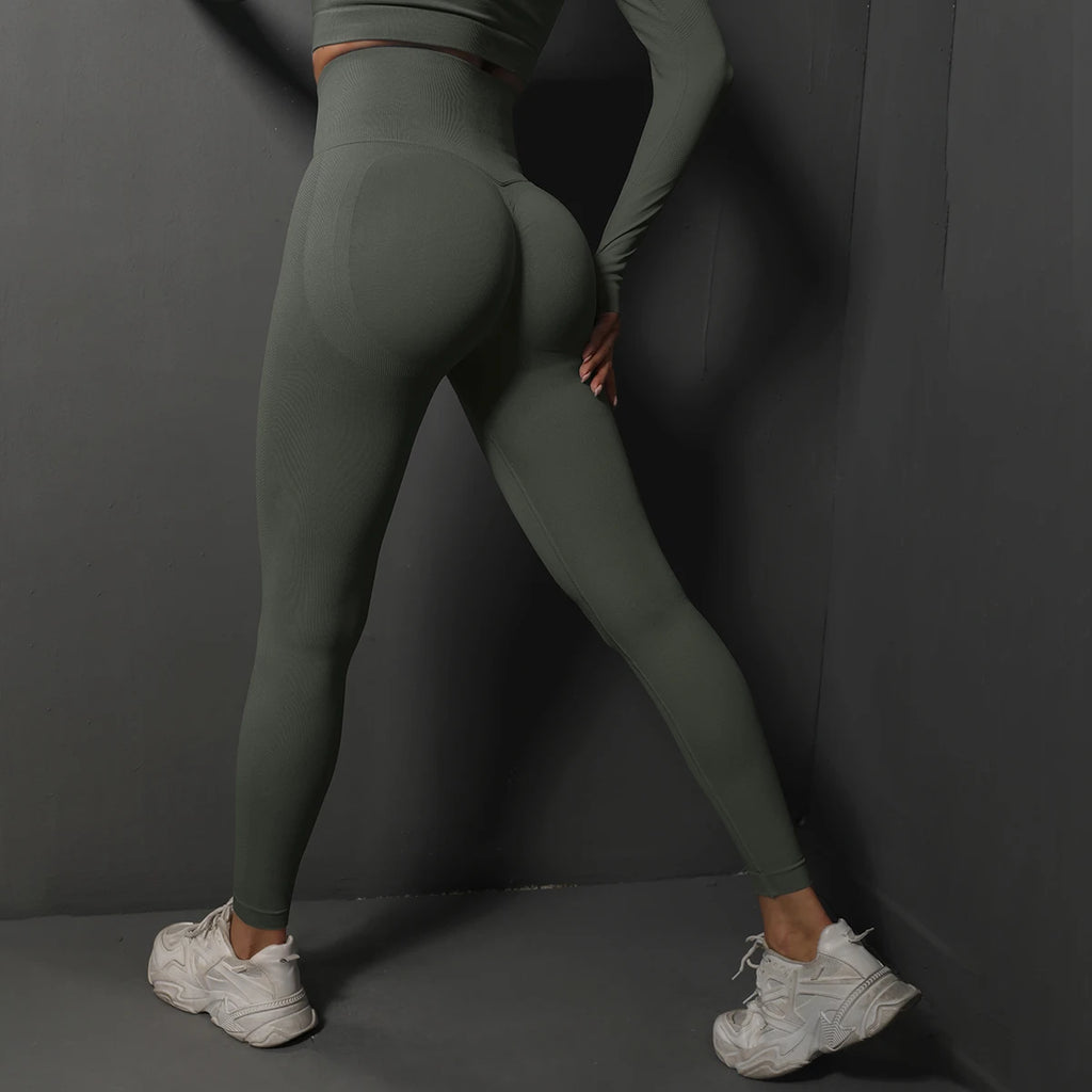 Seamless Booty-Lift Gym Leggings