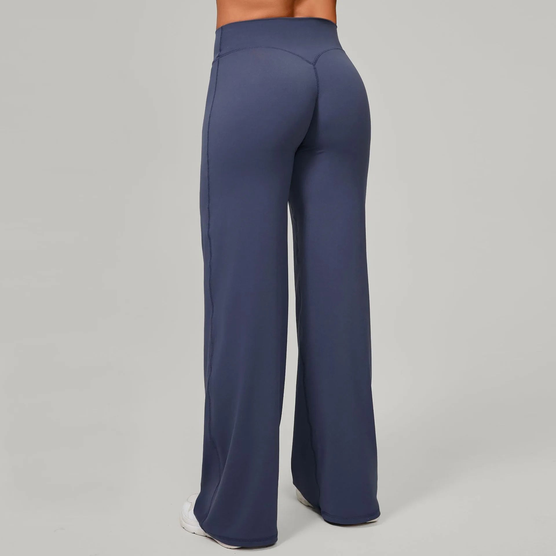 High Waisted Straight Leg Yoga Pants