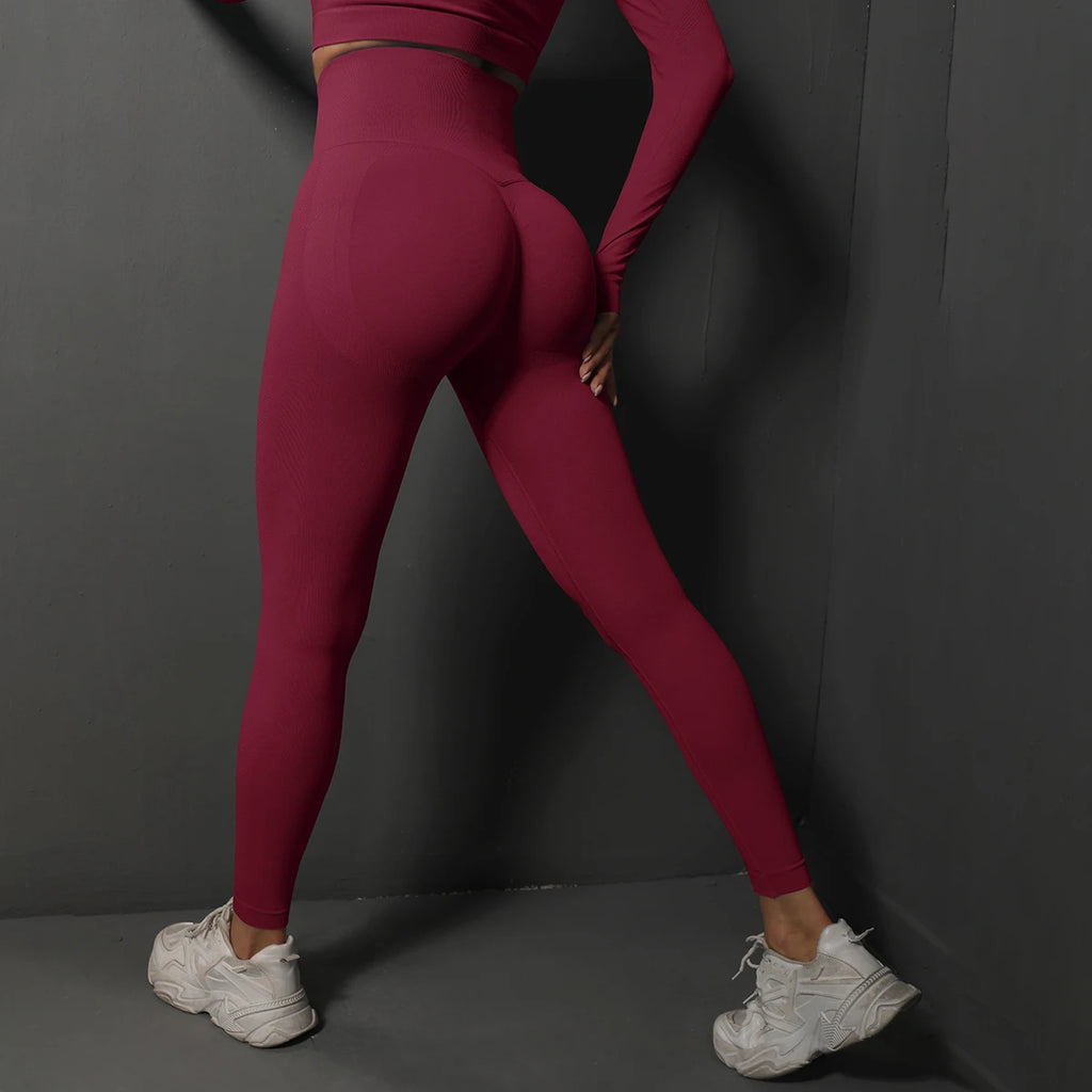 Seamless Booty-Lift Gym Leggings