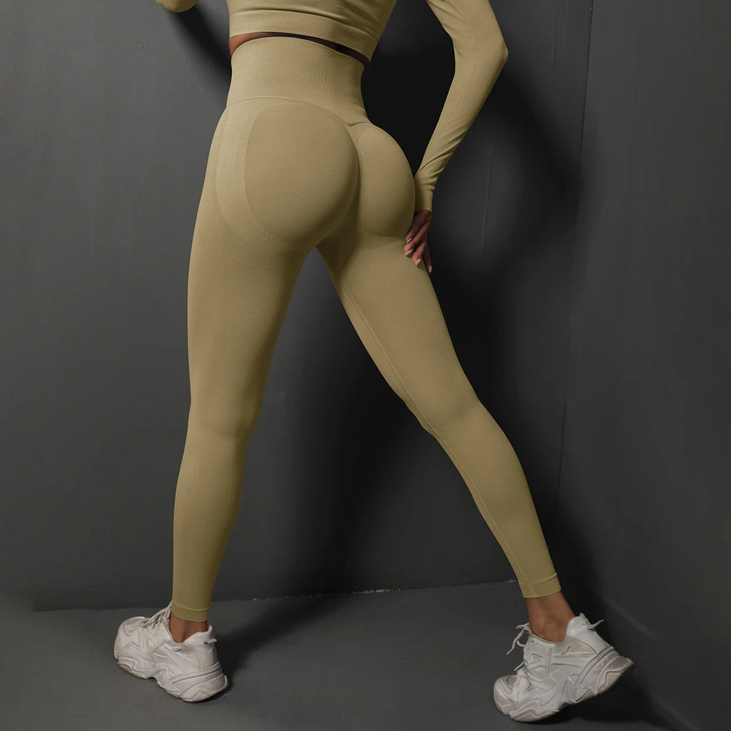 Seamless Booty-Lift Gym Leggings