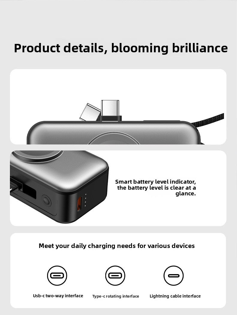 3-in-1 Magnetic Power Bank