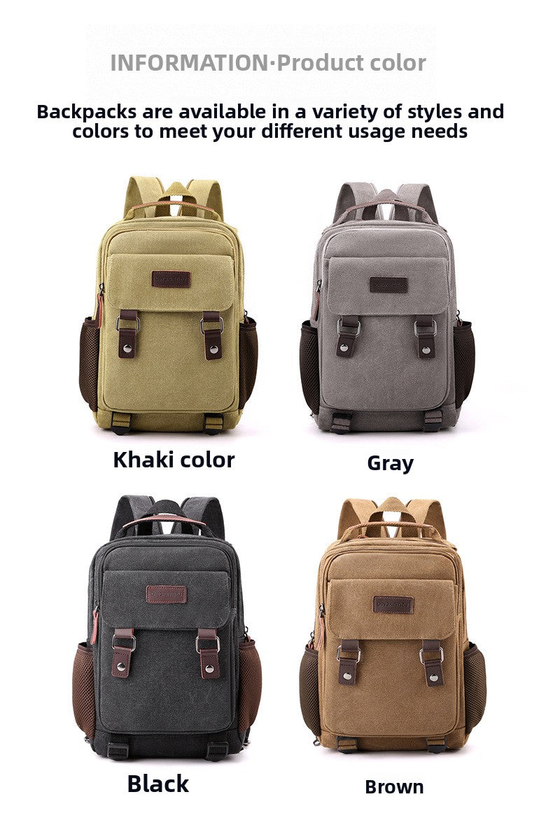 Retro Canvas Chest Bag