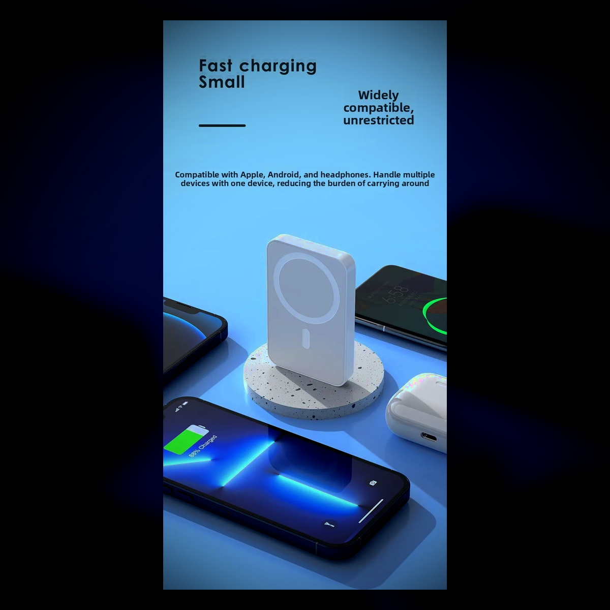 Magnetic Wireless Power Bank