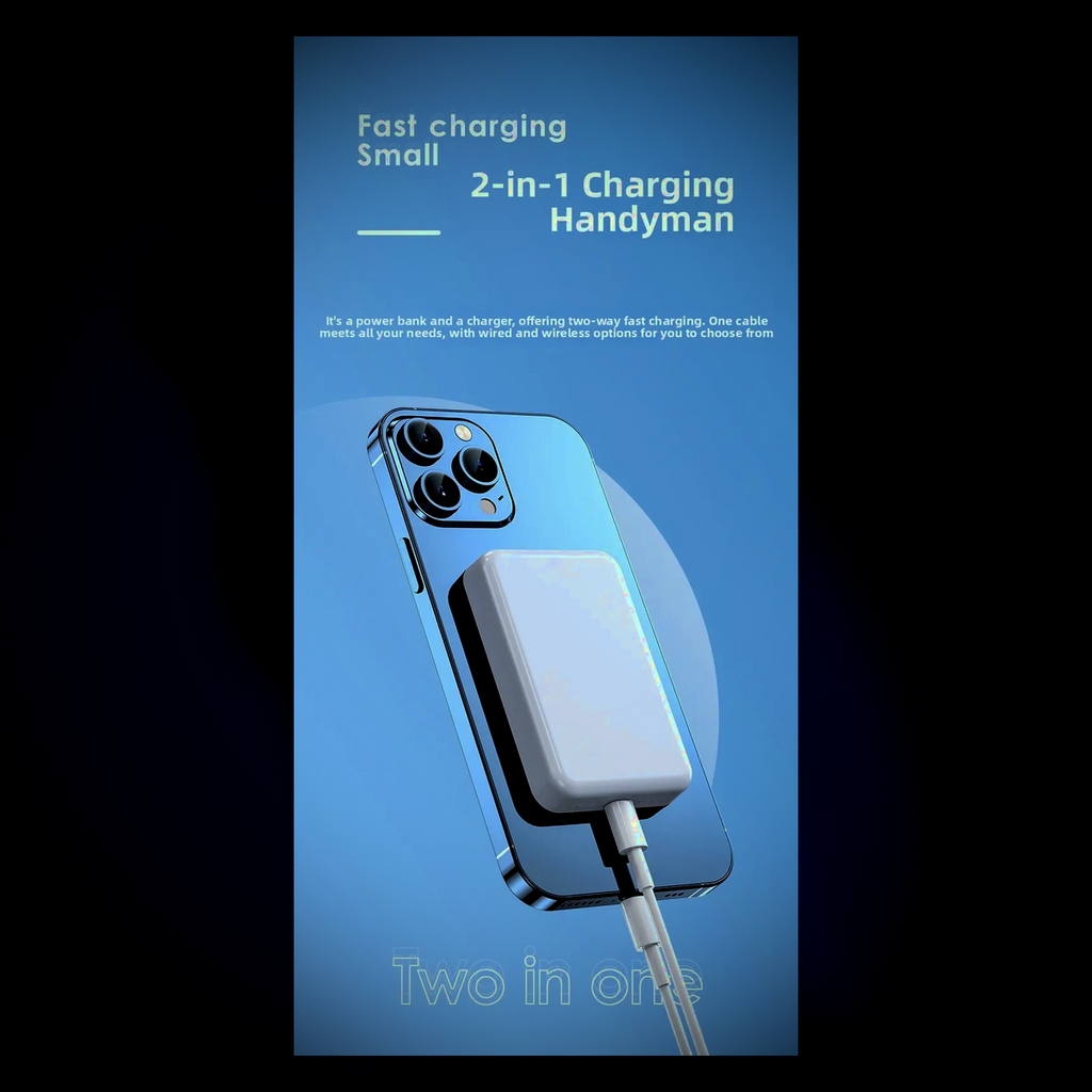 Magnetic Wireless Power Bank