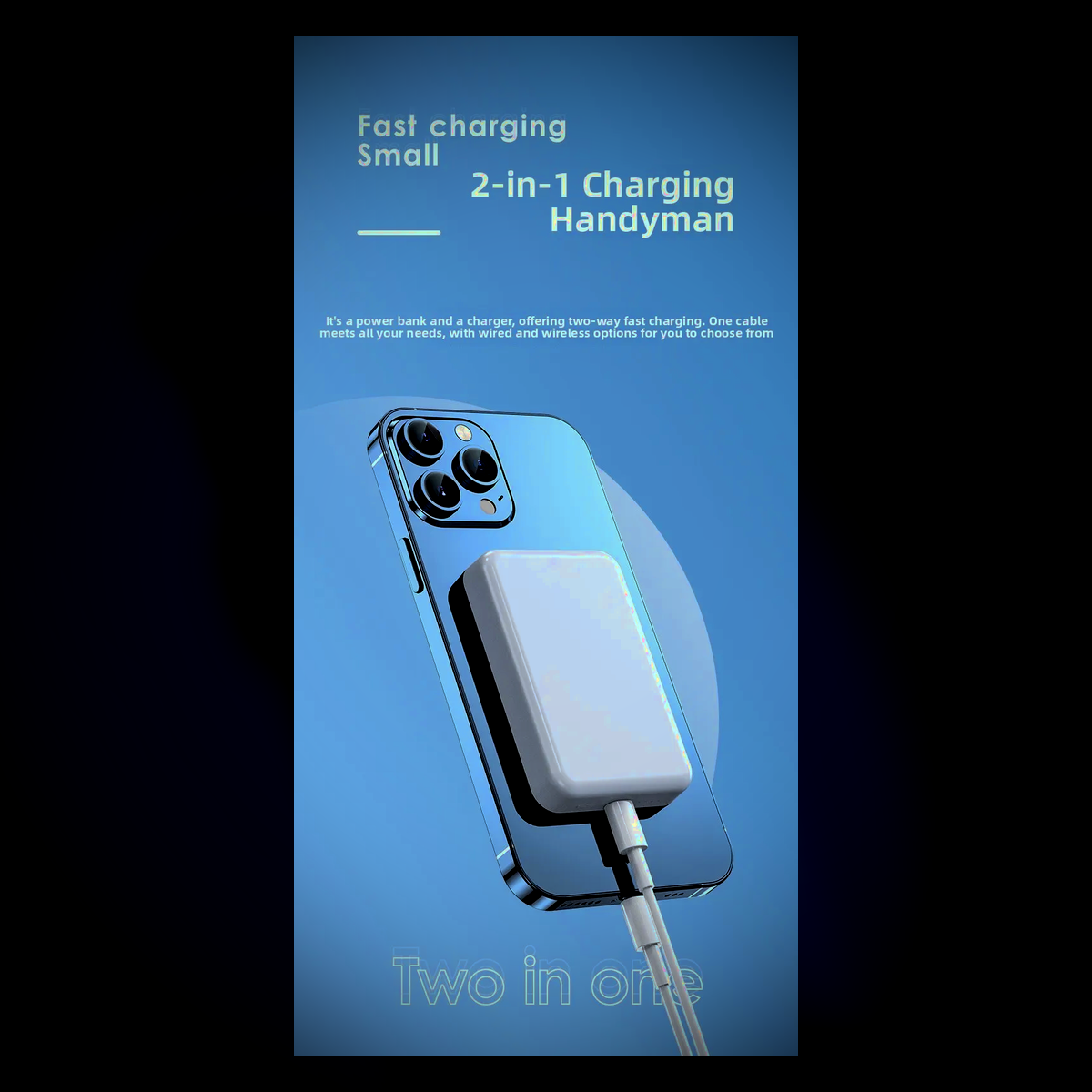 Magnetic Wireless Power Bank