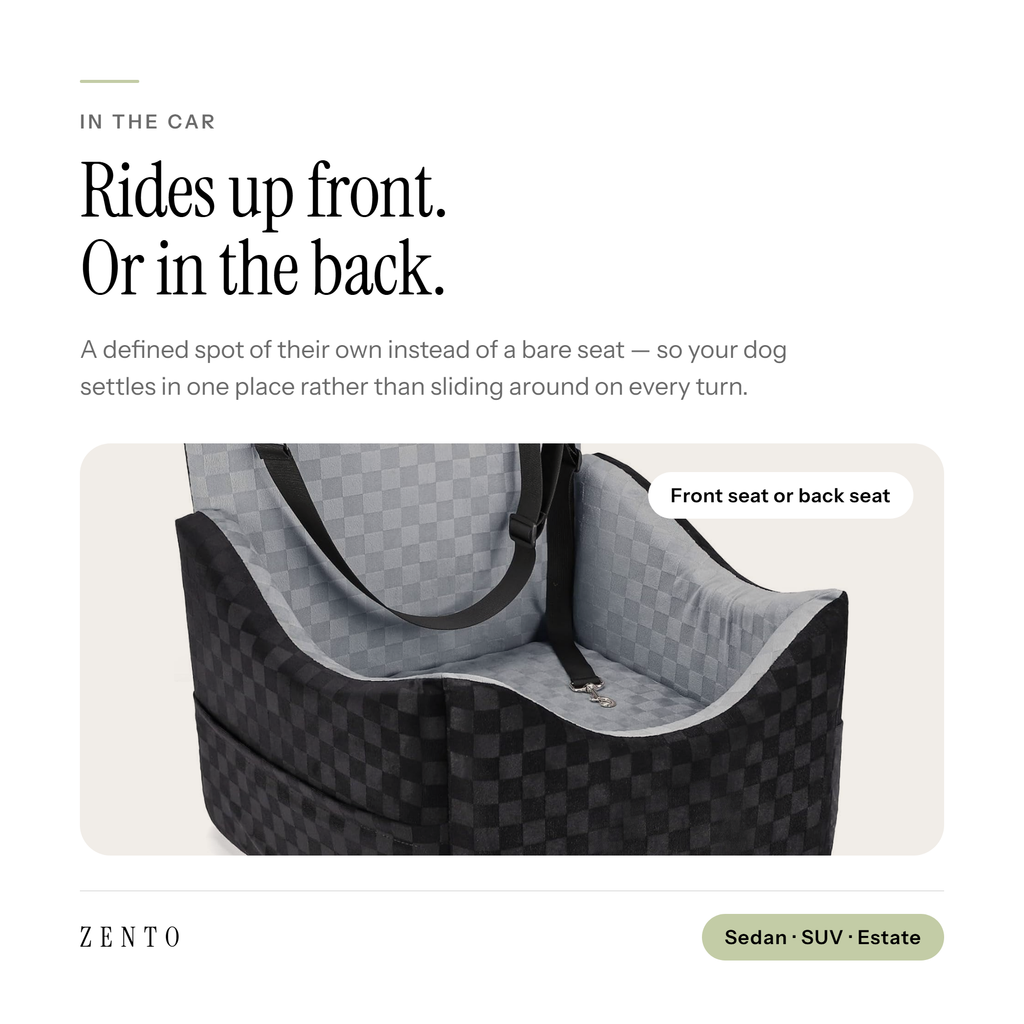 Memory Foam Pet Car Seat Cushion